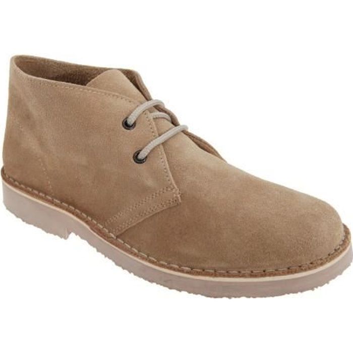 Desert Boots Roamers - Homme - En Daim - Semelle TPR - Confortables Et Style