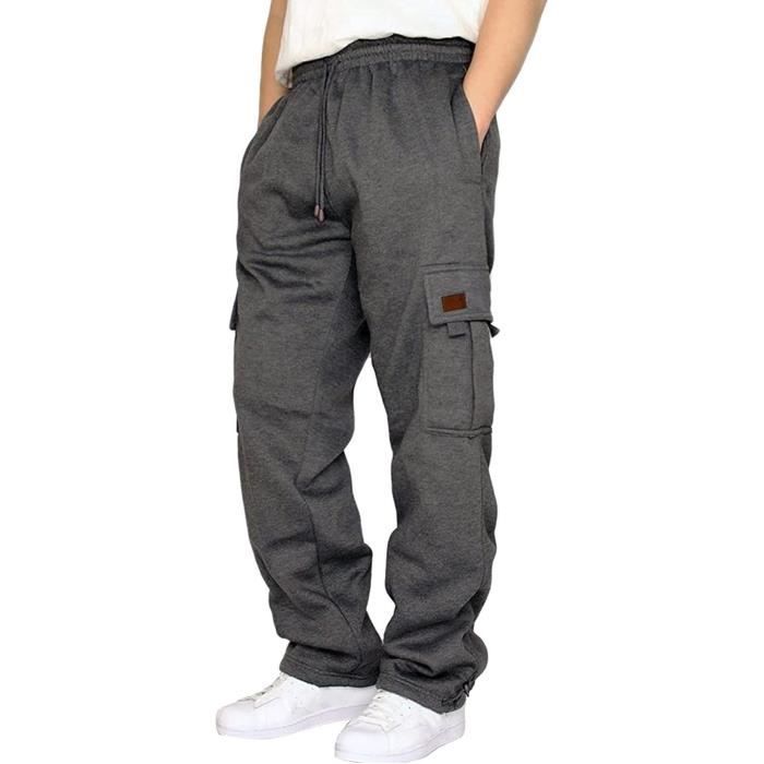Pantalon de Travail Homme - Marque Or - Jogging Slim Fit Coton - 4 Poches  Or - Cdiscount Sport