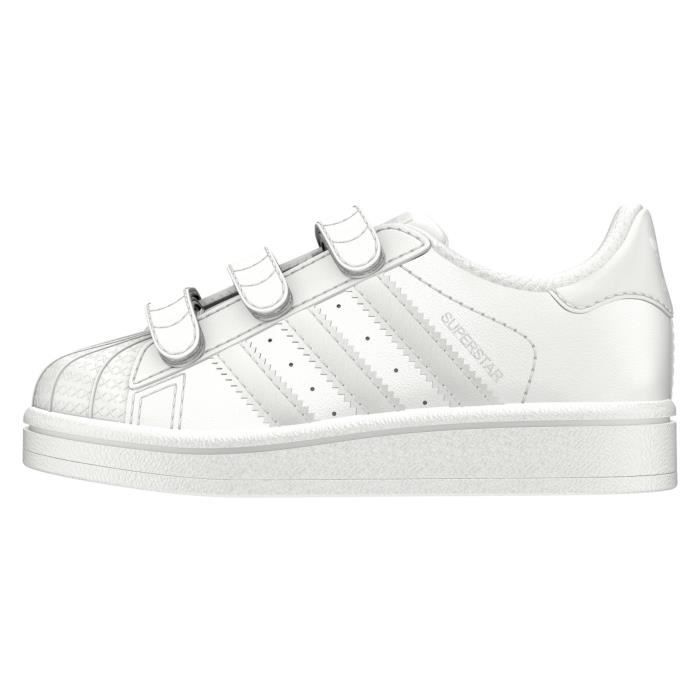 Basket ADIDAS SUPERSTAR CF I - BZ0416 - AGE - ENFANT, COULEUR 