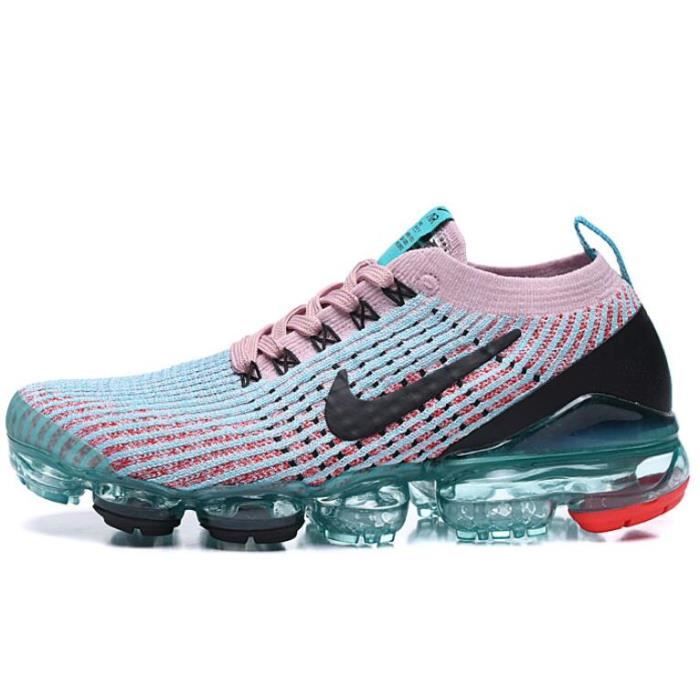 nike air vapormax flyknit femme bleu