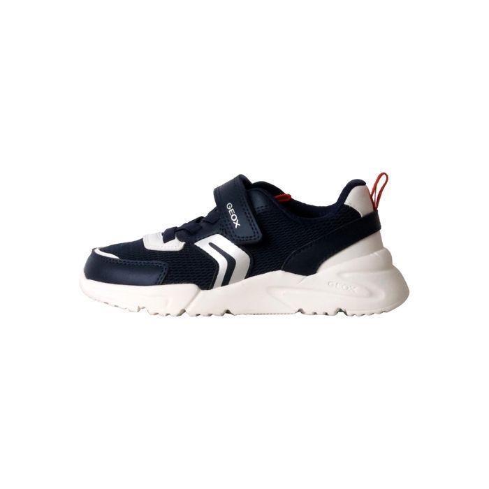 Geox Basket  à Scratch Geox Loftus - Navy/Red