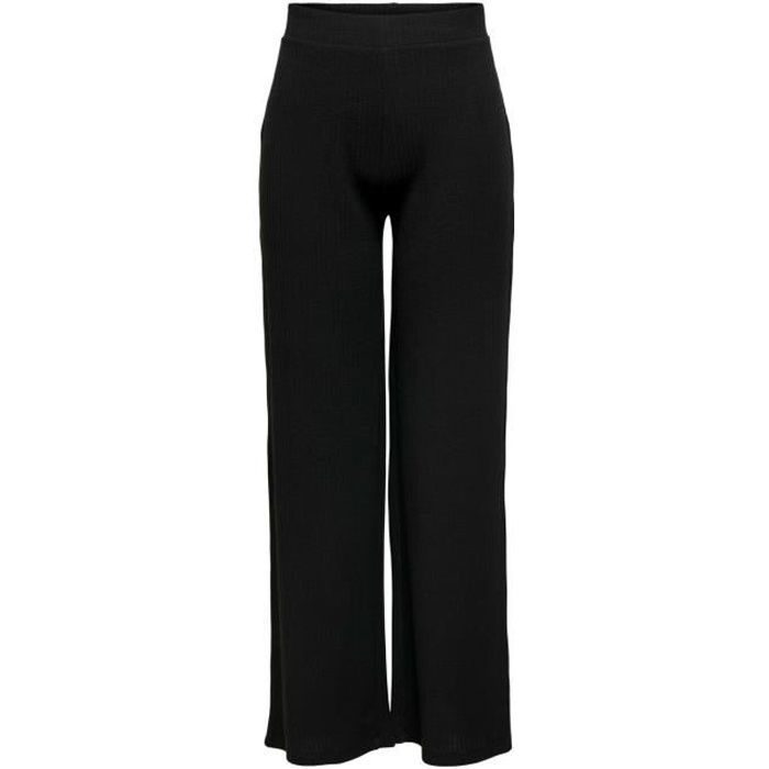 Pantalon femme Only onlnella wides - black - S