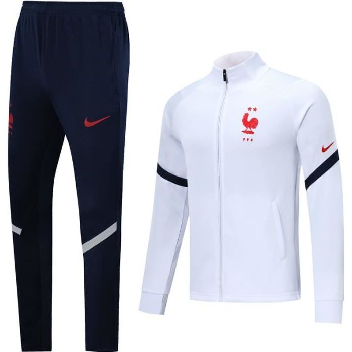 Survetement Training Equipe De France 2 Etoiles Ensemble De Football Enfant Bleu Nike Authentique Noir Cdiscount Pret A Porter