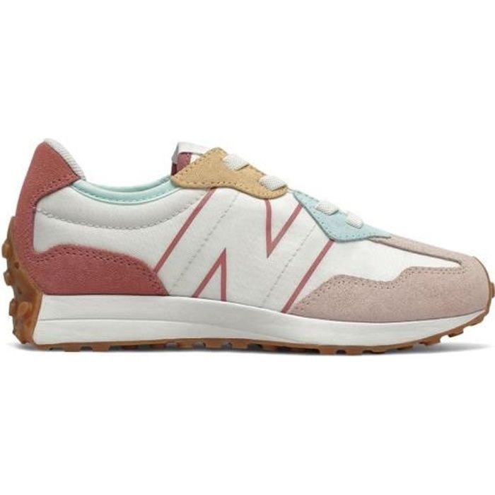 Baskets New Balance 327 Oyster Pink Multicolore - Cdiscount Chaussures