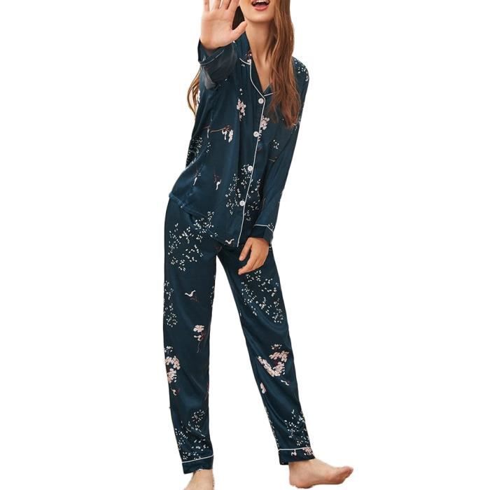Ensemble 2 pièces de pyjamas à motifs cœur GISETTE ROUGE Ensemble 2 pièces de pyjamas à motifs cœur GISETTE ROUGE
