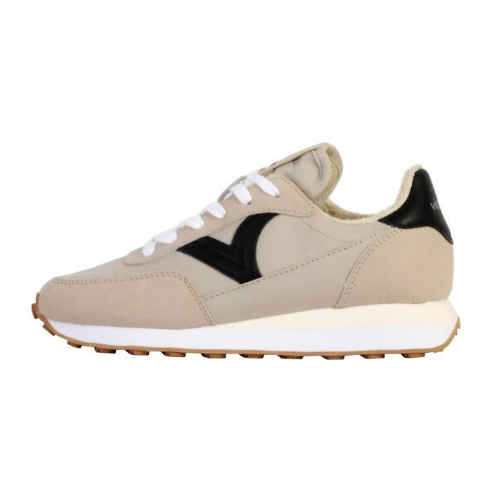 Victoria Basket Femme - VICTORIA - 118864 - Beige - Textile - Lacets