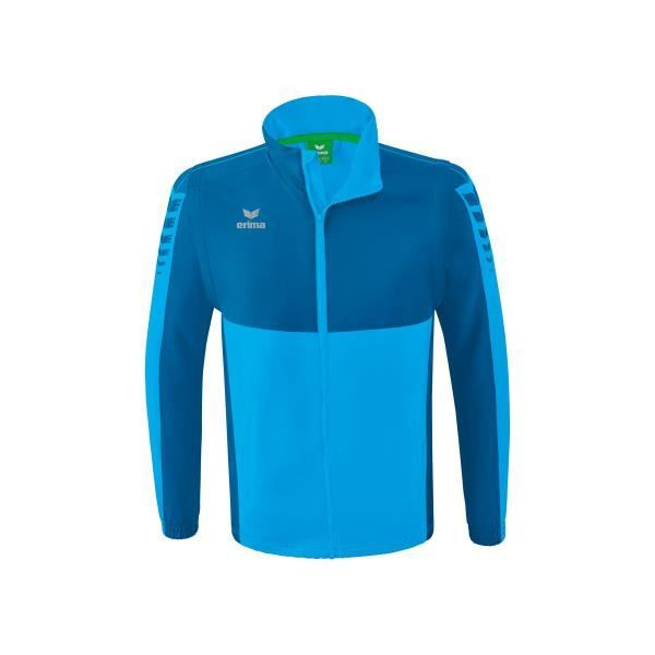 Veste imperméable Erima Six Wings - Curaçao/Mykonos - Homme Veste imperméable Erima Six Wings - Curaçao/Mykonos - Homme