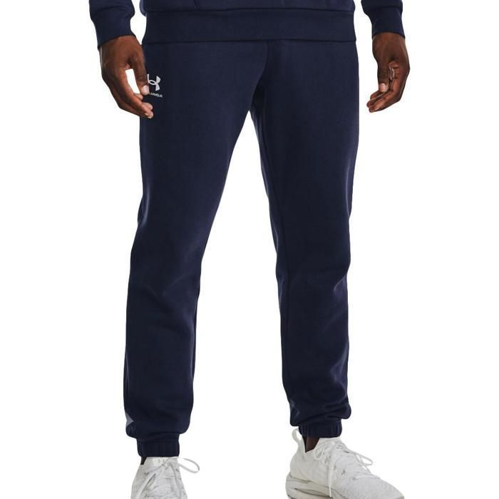 Pantalon de survêtement Homme Under Armour Essential Fleece Jogger - Bleu marine - Multisport - 1373882-410