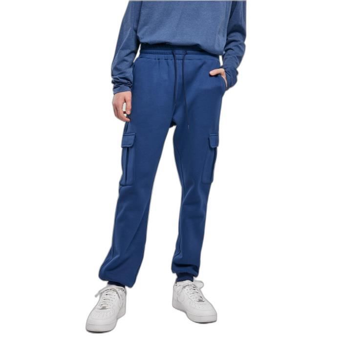 Pantalon de survêtement cargo Urban Classics bleu XL Homme
