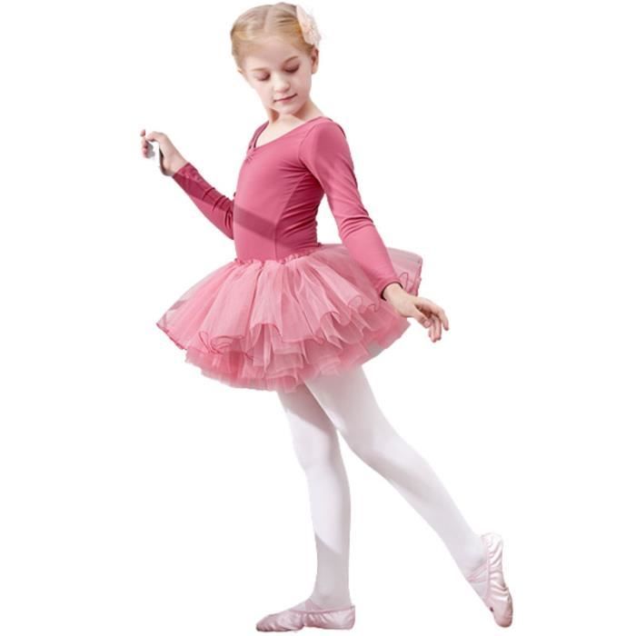 Vêtements de danse pour enfants, robe d'entraînement pour filles