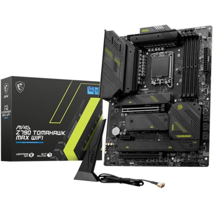 Carte mère – MSI – Z790 TOMAHAWK MAX WIFI – LGA 1700 – DDR5 – ATX