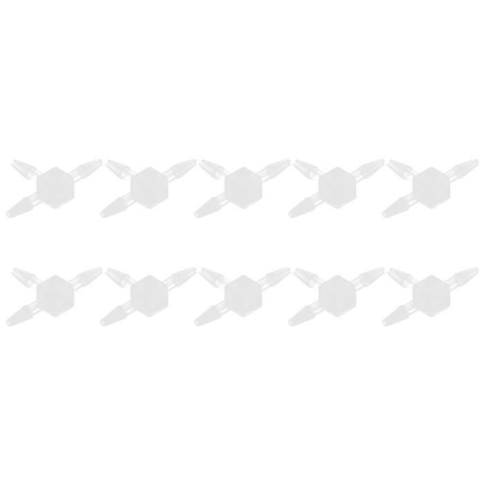 Lot De 10 Palettes Peinture Fleur - Plastique Blanc - 12cm - Pour Aquarelle Et Techniques Humides