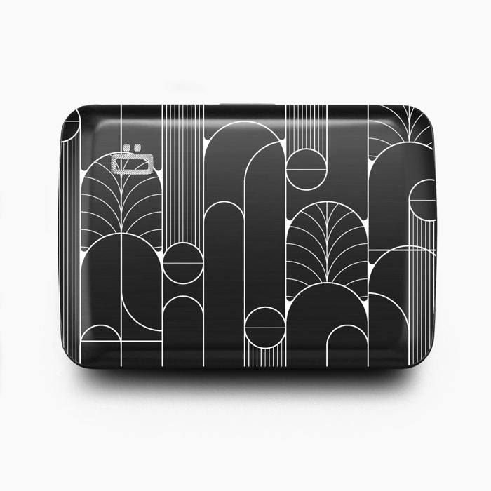 ÖGON DESIGN - SMART CASE V2 | Art Deco - Portefeuille Art Deco en Aluminium anodisé