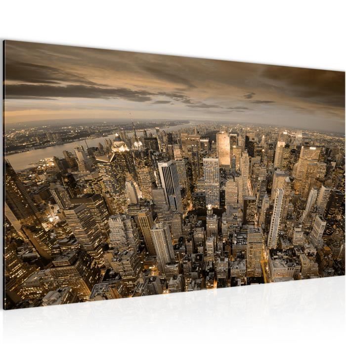 XXL Impression sur Toile Salon Appartment 5 Parties 603453b Tableau decoration murale La ville de New York prêt à accrocher XXL Impression sur Toile Salon Appartment 5 Parties 603453b Tableau decoration murale La ville de New York prêt à accrocher