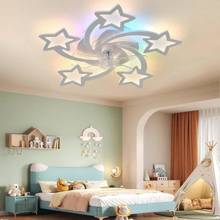 Ventilateur De Plafond Pepeo Lypsi 142 Cm – Silencieux, DC, Télécommande, Noir