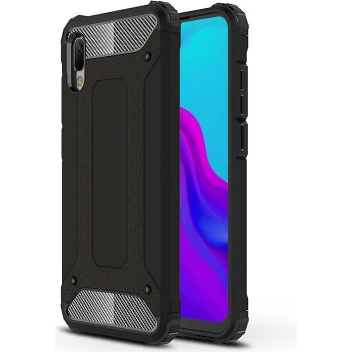 Housse Etui Gel TPU Silicone Intégrale Transparent Protection Full Silicone Souple Ultra Mince Tactile Deux Parties Avant Arrière Emboitable PHONILLICO Coque Huawei Y6 2019