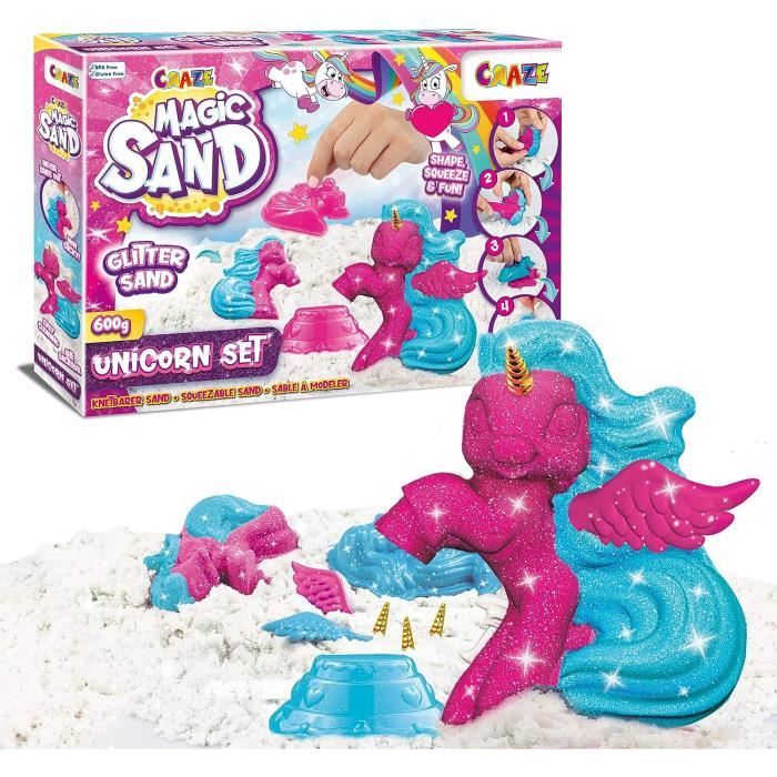 Kinetic Sand Sable Magique - Pack de Couleur 907 G - Sculptez à l'Infini ce Sable à Modeler comme de la Pâte à Modeler - Jouet Enfant 3 Ans Et