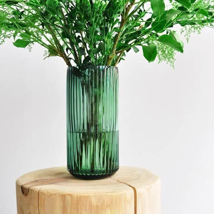 Vase En Verre Transparent Pour Fleurs, Vase à Fleurs En Cristal De