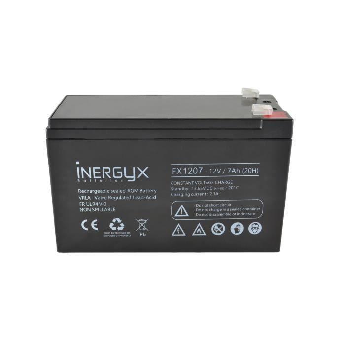 Third Party - Batterie Inergyx 12V - 7Ah
