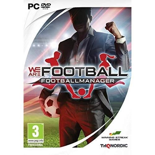 Jeu de gestion football WE ARE FOOTBALL PC Mode féminin Éditeur de ligues Statistiques complètes