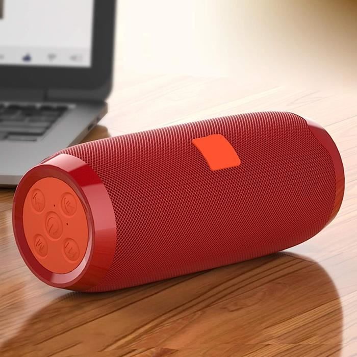 Enceinte Portable Extérieure Imperméable - Son Puissant, Basses Profondes, Autonomie Longue Pour Voyage, Plage, Douche - 11