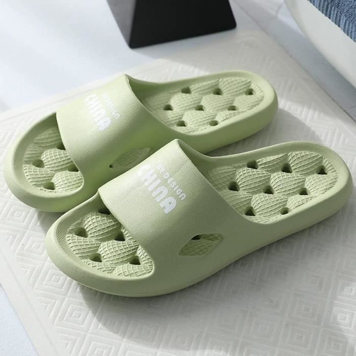 HommyFine Chaussons Licorne Enfants – Pantoufles Antidérapantes Bain/Plage/Piscine, Mignonnes Et Confortables Filles Garçons