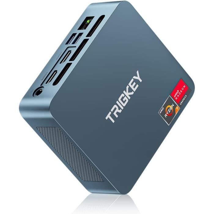 Mini Pc Speed S5 Ryzen 7 5700U,32Go Ddr4+500Go M.2 Ssd Hdmi+Dp+Type-C ...