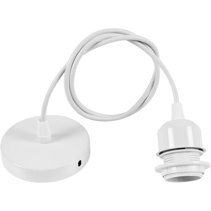 Lot De 6 Câbles De Suspension Acier - 1.5mm, Longueurs 1m Et 2m, Pour Lustres, Tableaux, étagères