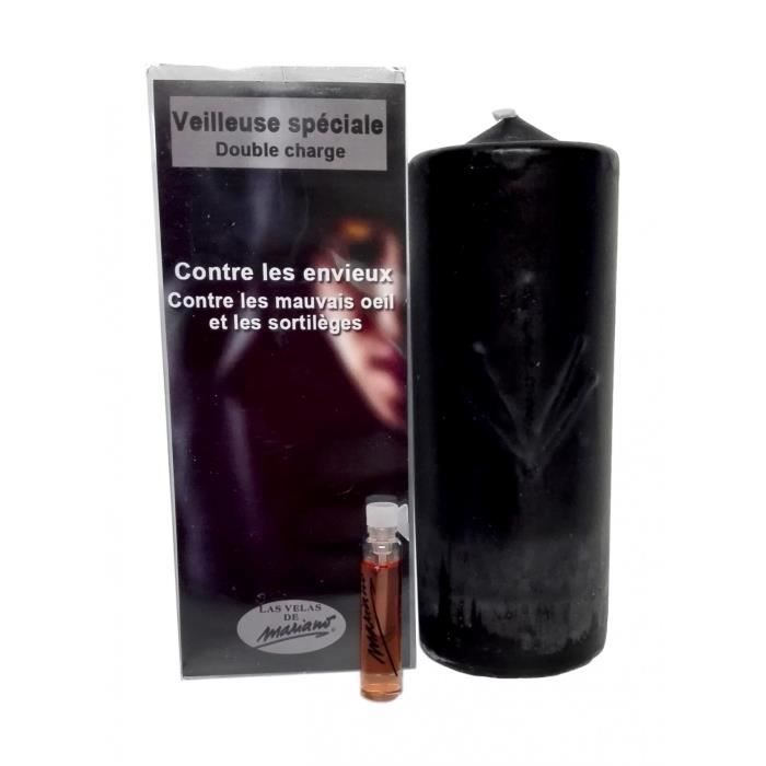 Veilleuse Ésotérique Mariano Double Charge - Bougie Rituel Ventes & Clientèle 350g