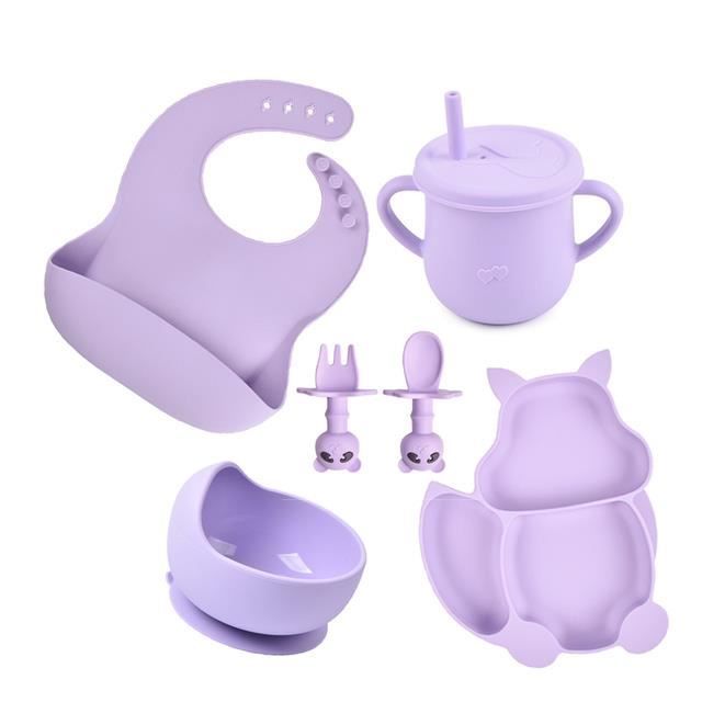 Pailles à Boire Bébé Lot De 3 - Silicone Doux Sans BPA, Avec Clips Pour Bol, Réutilisables - 2