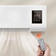 EJ.life Mini climatiseur mural Climatiseur et Chauffage Mini Split avec Télécommande Climatiseur Mural Unité de outillage fixe-1
