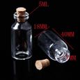 20 Pièces Mini Fioles En Verre 1ml - Pour Bijoux, Artisanat, Décoration - PandaHall
