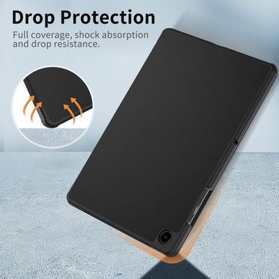 Housse étui Flip Universelle Pour Tablette 9-10.1 Pouces - Compatible Samsung, Huawei, IPad, Lenovo, Etc. - Support Réglable, Poche Carte