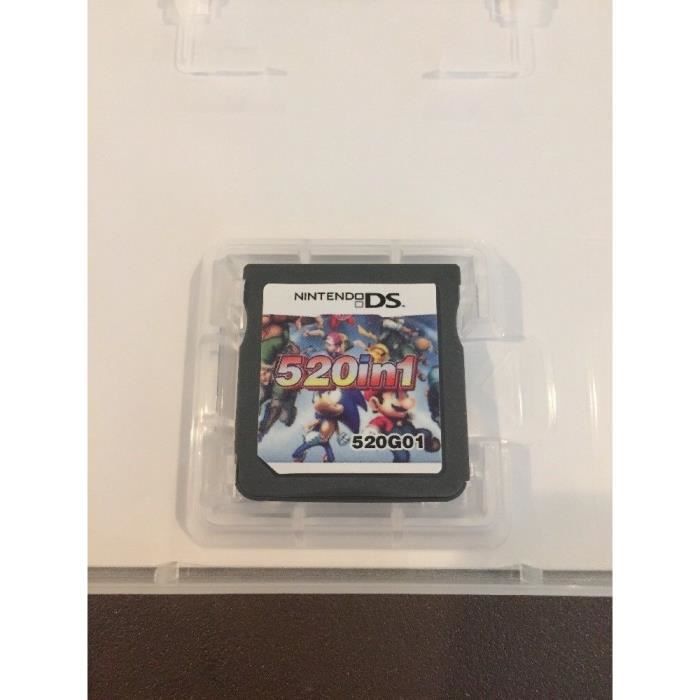Cartouche de jeu 520 IN 1 multicartes pour Nintendo DS NDS NDSL NDSi ...