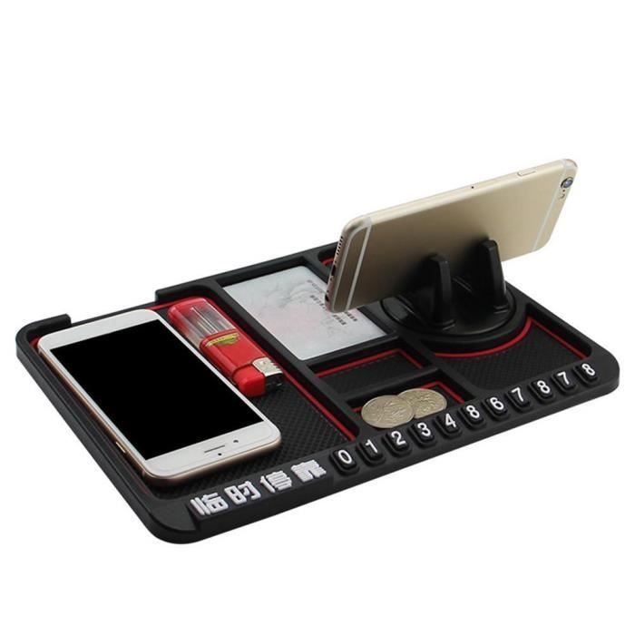 Generic Tapis Antidérapant Multifonctionnel pour Tableau de Bord de Voiture  - Support de Téléphone Portable à prix pas cher