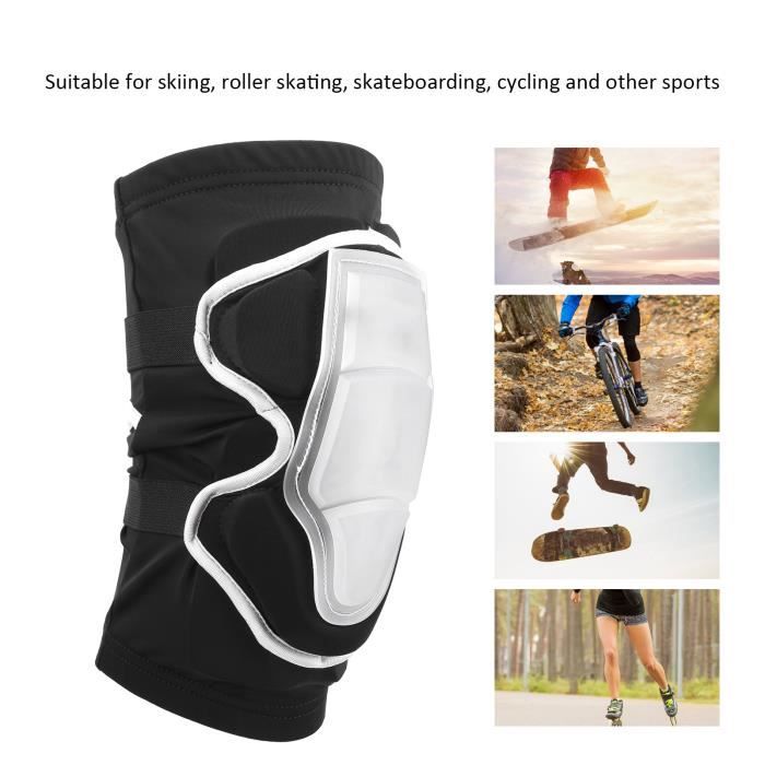 PROPRO Support genou élastique Brace Sleeve Ski Cyclisme Sports plein air  Protection genouillère (M )