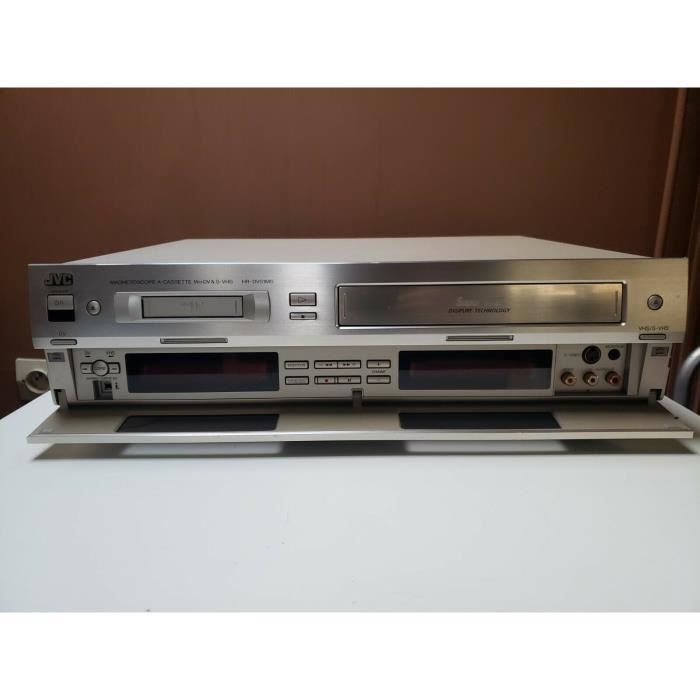 MAGNETOSCOPE JVC HR-DVS1MS MINI DV SUPER VHS S-VHS LECTEUR