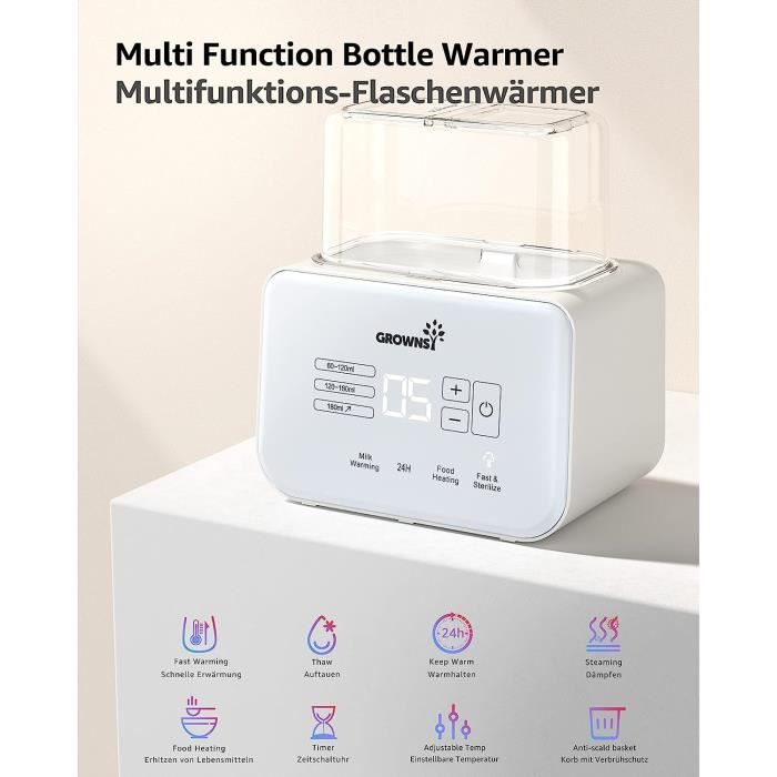 Chauffe-biberon Rechargeable Avec Affichage De La Température