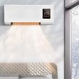 EJ.life Mini climatiseur mural Climatiseur et Chauffage Mini Split avec Télécommande Climatiseur Mural Unité de outillage fixe-2