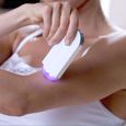 Kit professionnel d'épilation indolore Laser tactile épilateur USB Rechargeable femmes corps visage jambe Bikini rasoir à main-2