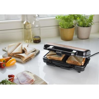 SEVERIN - SA-2969 - Appareil A Croque Monsieur - Noir - Puissance 600W