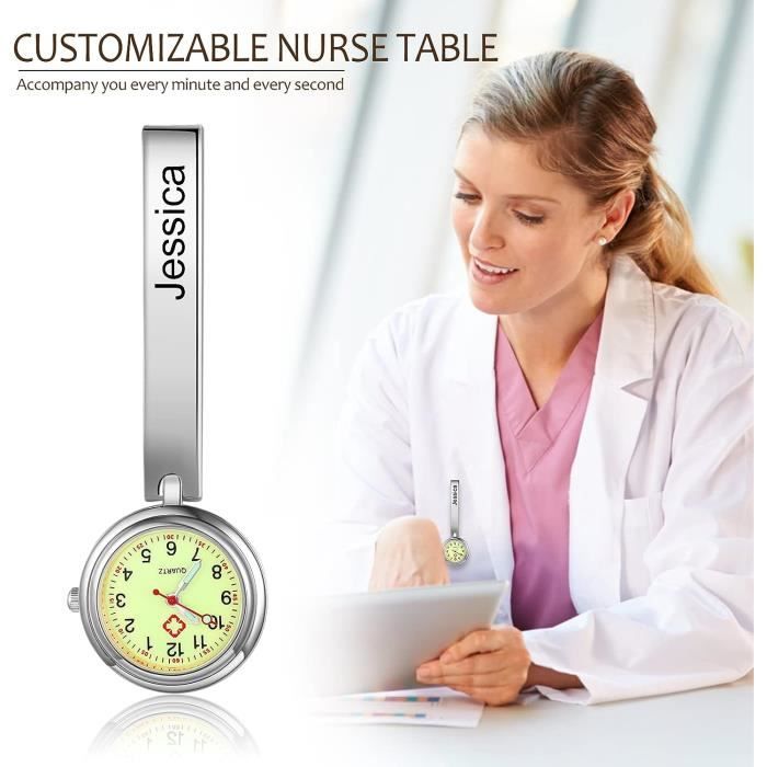 Montre store infirmiere personnalisée