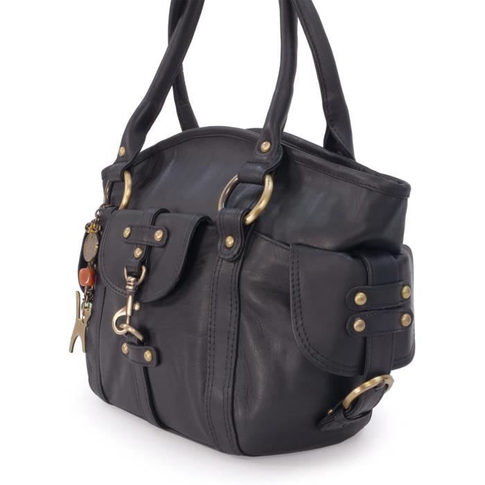 Cuir V ritable Sac Port Main Sac Main Sac Port paule