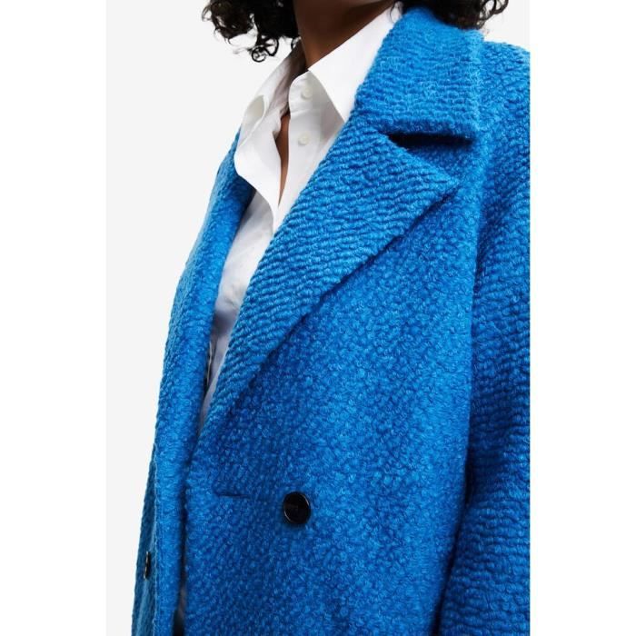 Manteau sales desigual bleu