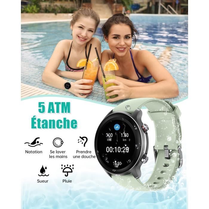 Montre étanche sales femme piscine