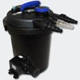 Kit de filtration à pression bio 6000l Stérilisateur UVC 11W Pompe de bassin - SunSun - 54501 - Noir-3