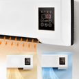 EJ.life Mini climatiseur mural Climatiseur et Chauffage Mini Split avec Télécommande Climatiseur Mural Unité de outillage fixe-3