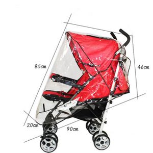 Bemece Housse De Pluie Universelle Poussette – Protection Étanche Bébé Contre Pluie, Vent, Neige Et Poussière, EVA Non Toxique