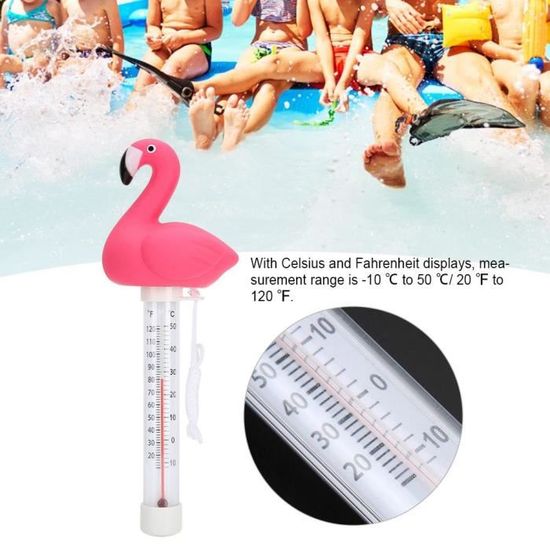 Thermomètre Flottant Numérique Pour Piscine - Affichage LCD - Étanche IP67 - Mesure Précise ±0.2°C - Pour Piscine, Spa, Jacuzzi