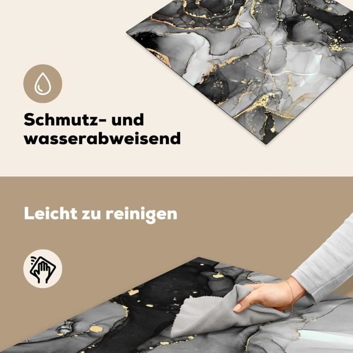 Protège-plaque à Induction - Plaque Protection Vitrocéramique Induction - Vinyl - Mer - Sous-marin - Bleu - 58.3x51.3 Cm - Couvre Plaque De Cuisson - Accessoires De Cuisine